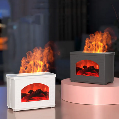 Lumora™ Flame-Effect Aroma Diffuser & Humidifier