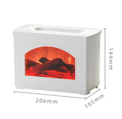Lumora™ Flame-Effect Aroma Diffuser & Humidifier